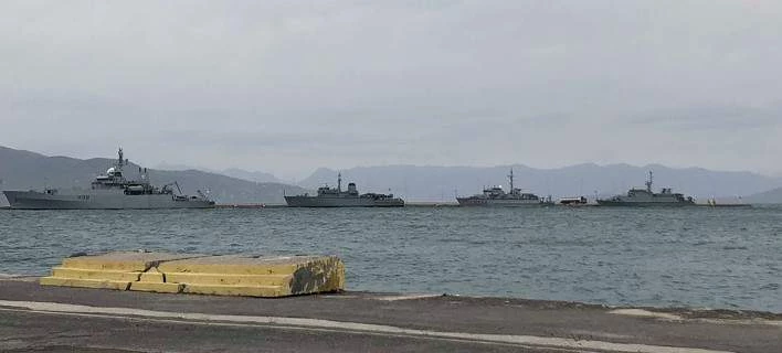 ΝΑΤΟϊκή αρμάδα έδεσε στην Κέρκυρα – Δείτε εικόνες